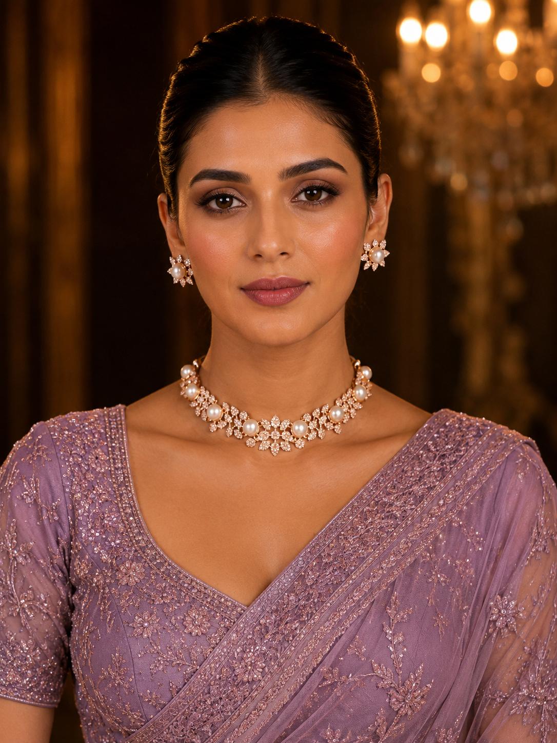 Anaya Pearl Bloom Set
